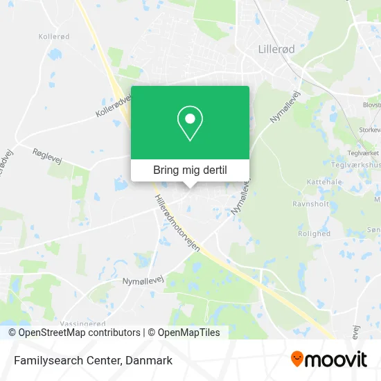 Familysearch Center kort