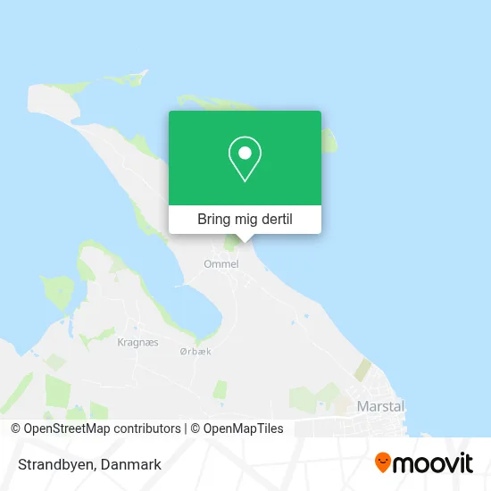 Strandbyen kort
