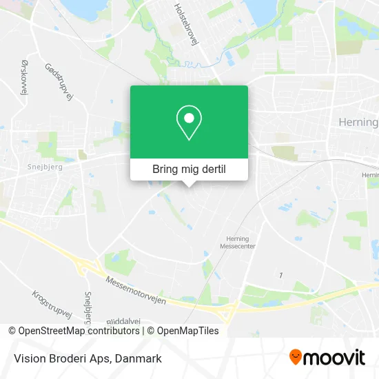 Vision Broderi Aps kort