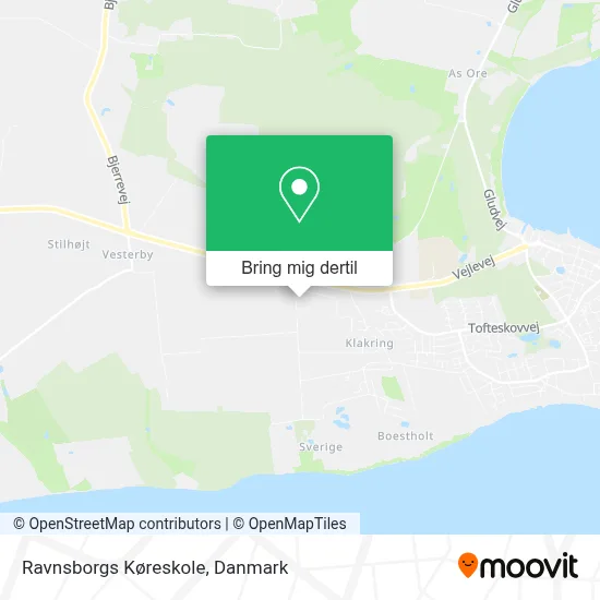 Ravnsborgs Køreskole kort