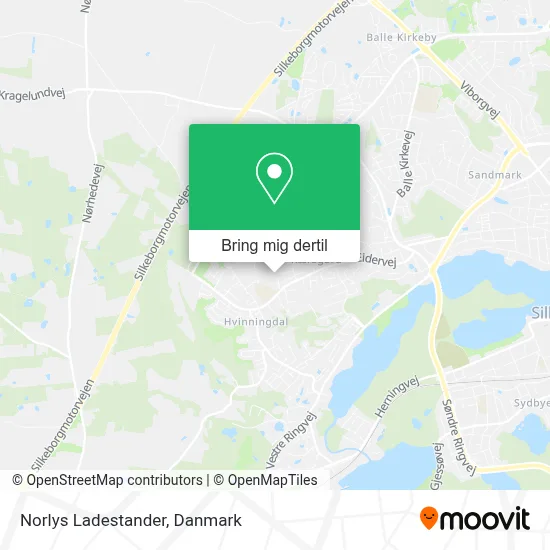 Norlys Ladestander kort