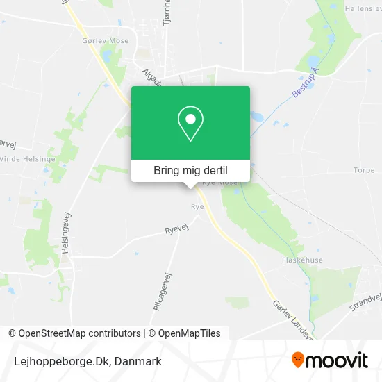 Lejhoppeborge.Dk kort