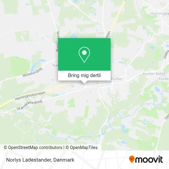 Norlys Ladestander kort