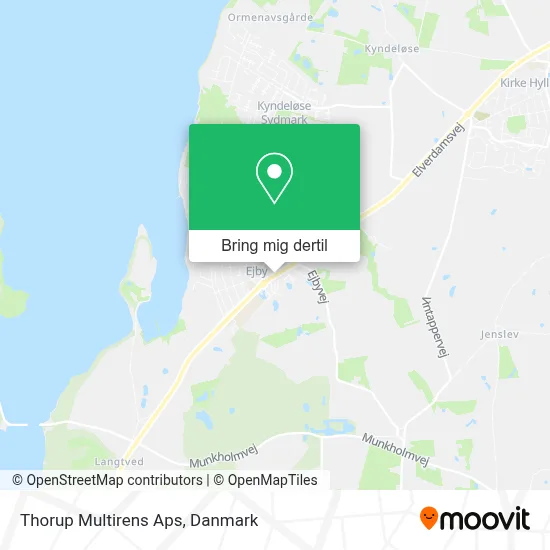 Thorup Multirens Aps kort