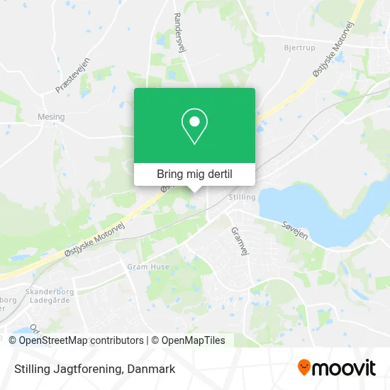 Stilling Jagtforening kort