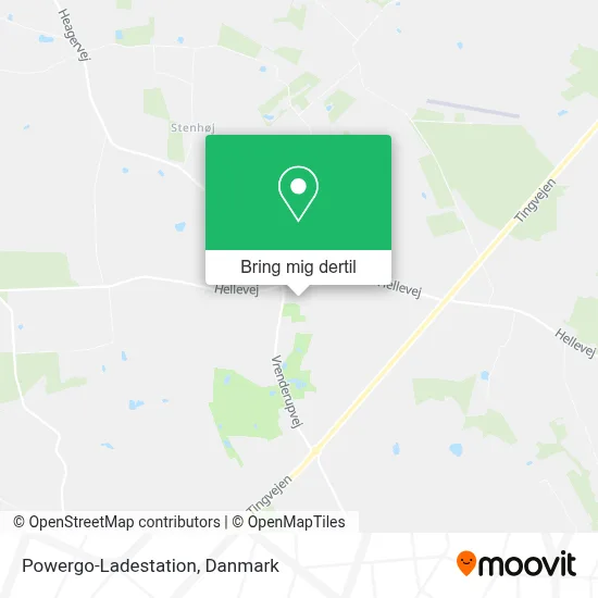 Powergo-Ladestation kort