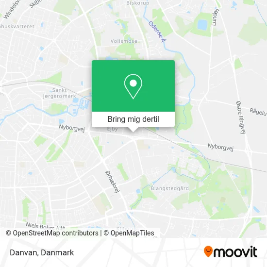 Danvan kort