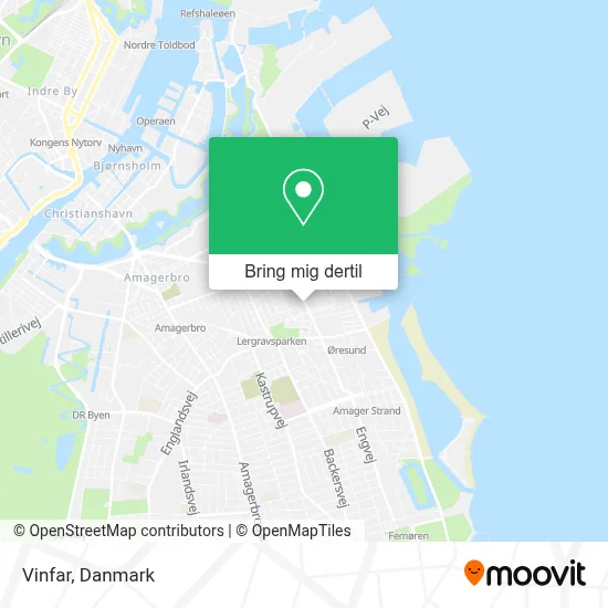 Vinfar kort