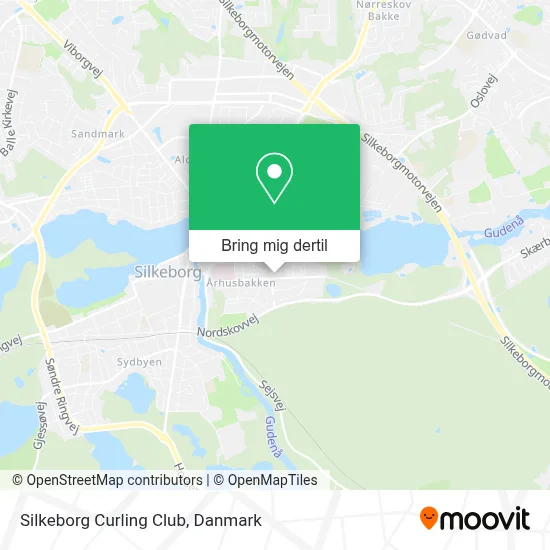 Silkeborg Curling Club kort