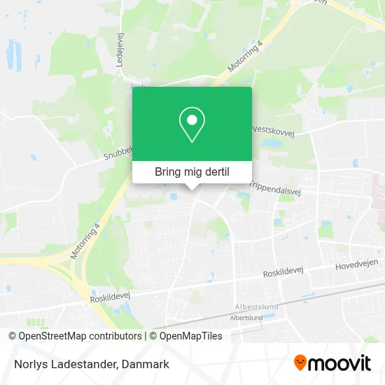 Norlys Ladestander kort