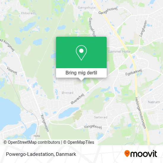 Powergo-Ladestation kort