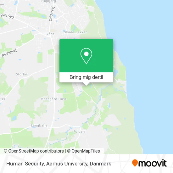Human Security, Aarhus University kort