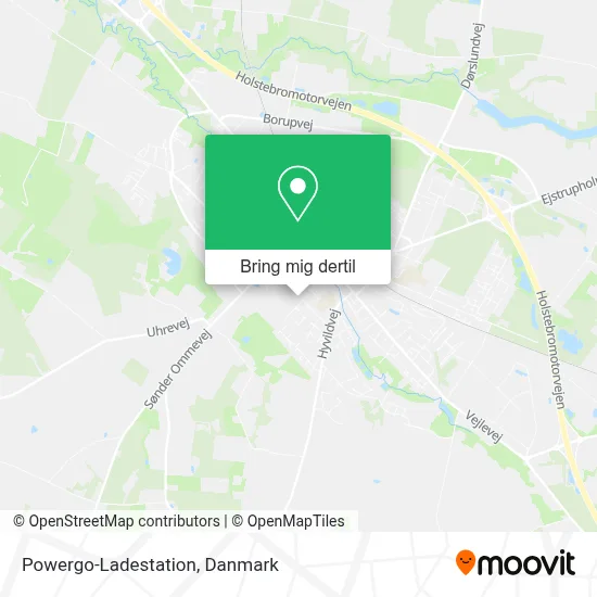 Powergo-Ladestation kort