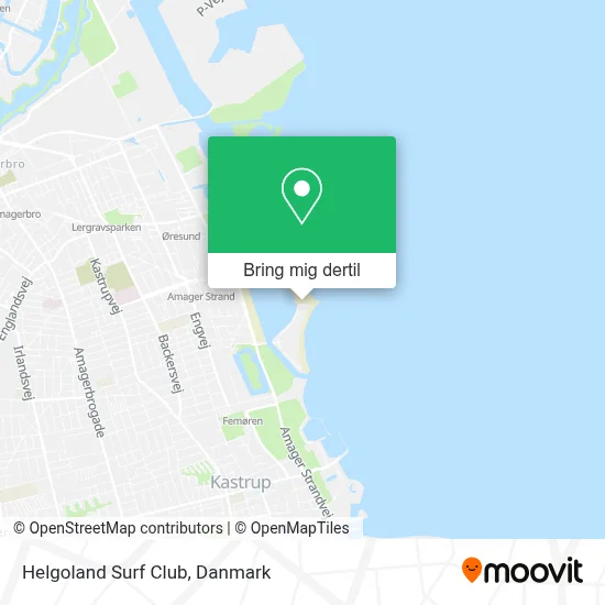 Helgoland Surf Club kort
