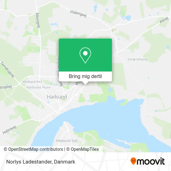 Norlys Ladestander kort