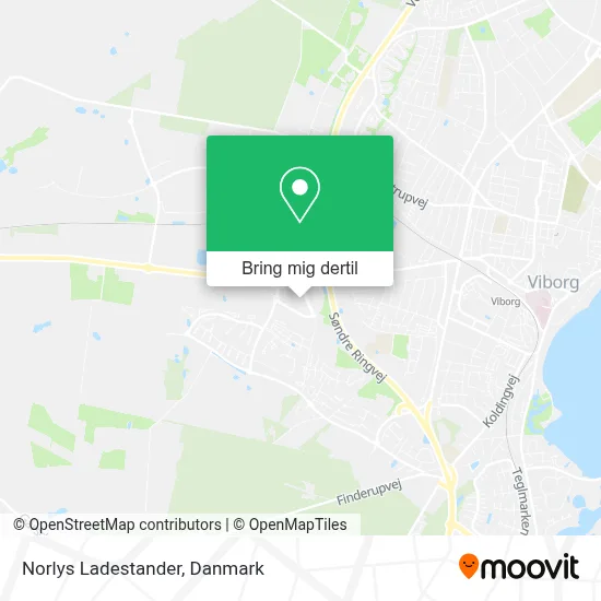 Norlys Ladestander kort