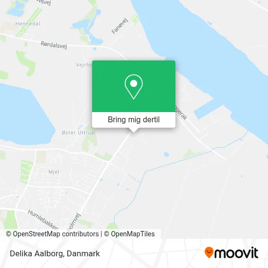 Delika Aalborg kort