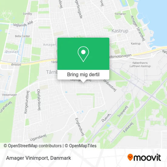 Amager Vinimport kort