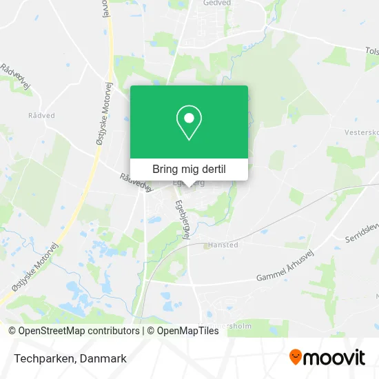 Techparken kort
