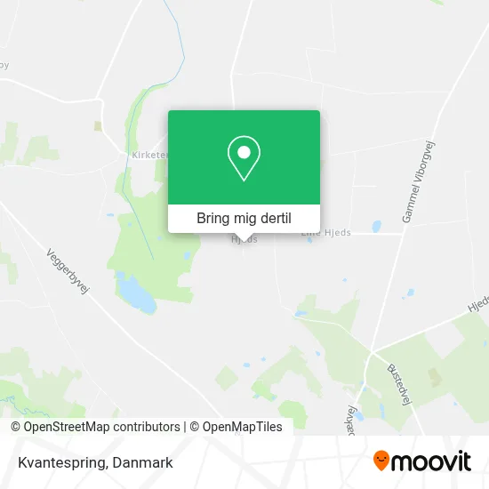 Kvantespring kort
