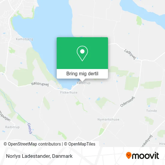 Norlys Ladestander kort