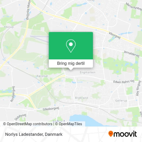 Norlys Ladestander kort