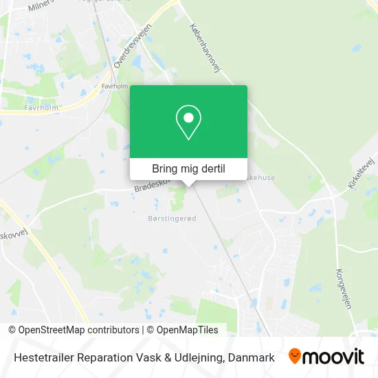 Hestetrailer Reparation Vask & Udlejning kort