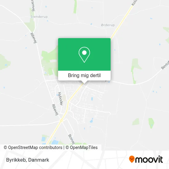Byrikkeb kort
