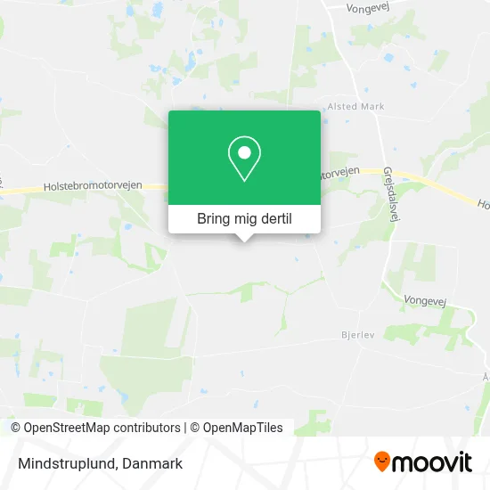 Mindstruplund kort