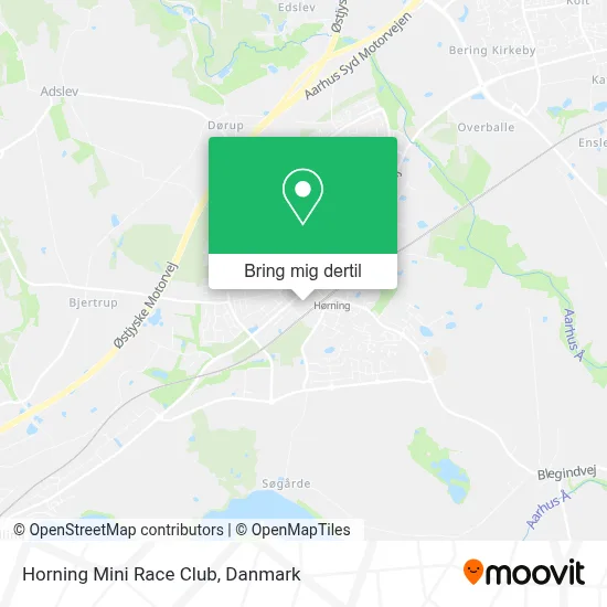 Horning Mini Race Club kort