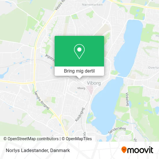 Norlys Ladestander kort