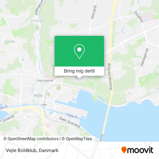 Vejle Boldklub kort
