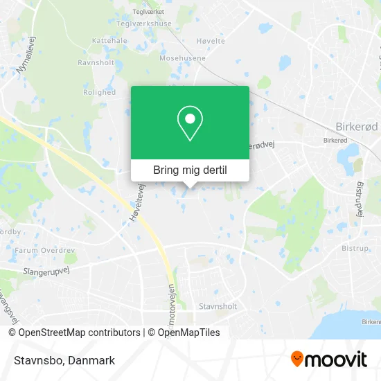 Stavnsbo kort