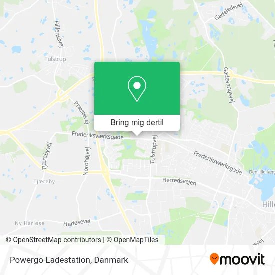 Powergo-Ladestation kort
