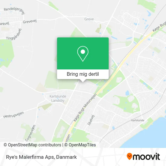 Rye's Malerfirma Aps kort