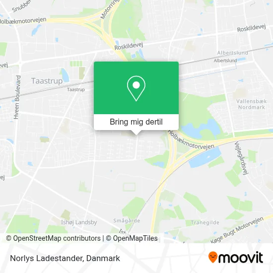 Norlys Ladestander kort