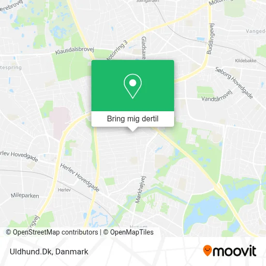 Uldhund.Dk kort