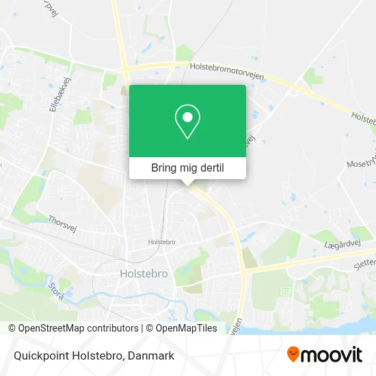 Quickpoint Holstebro kort