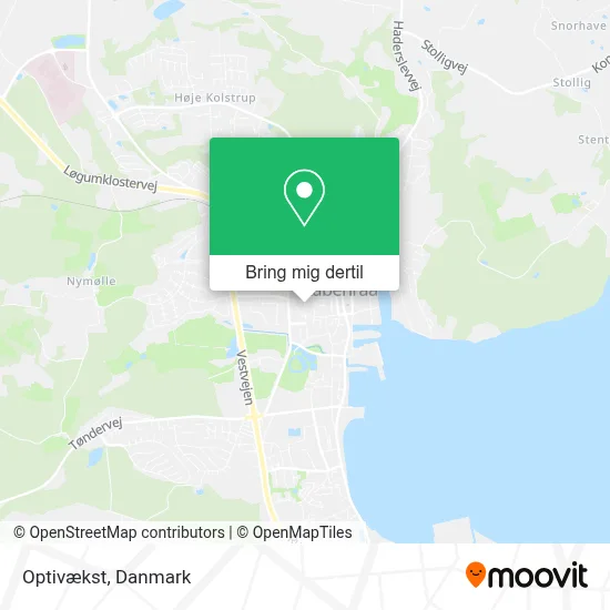 Optivækst kort