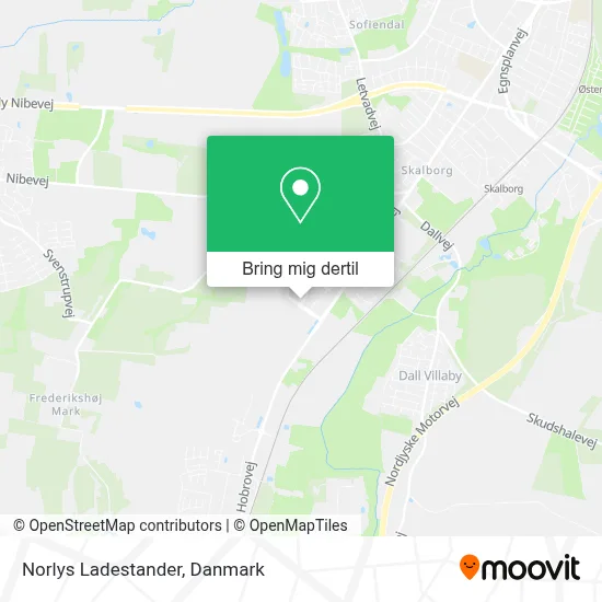 Norlys Ladestander kort