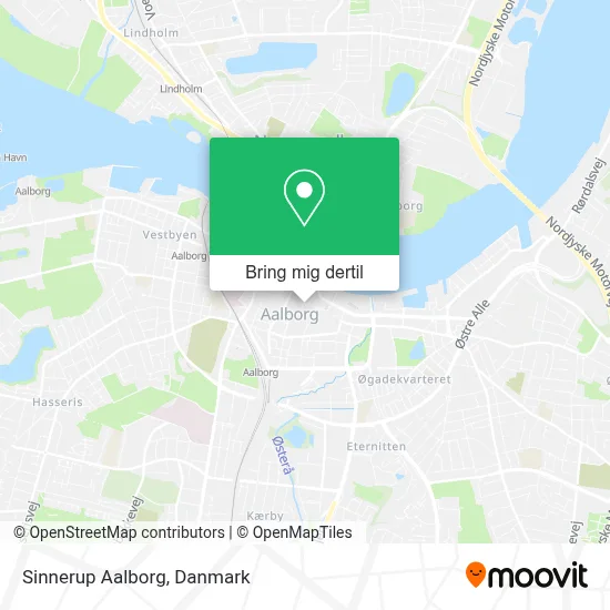 Sinnerup Aalborg kort