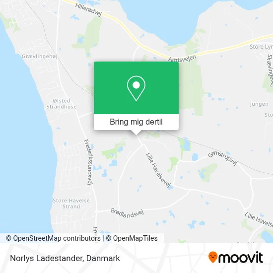 Norlys Ladestander kort