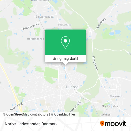 Norlys Ladestander kort