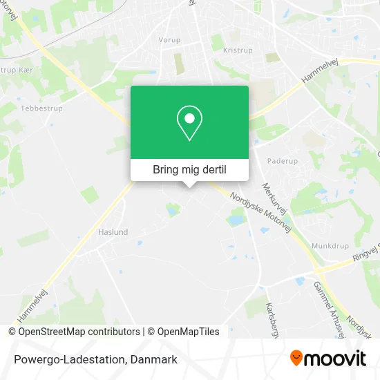 Powergo-Ladestation kort
