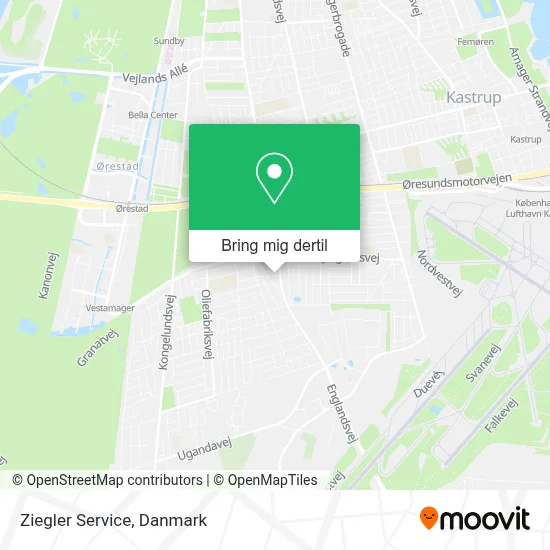 Ziegler Service kort