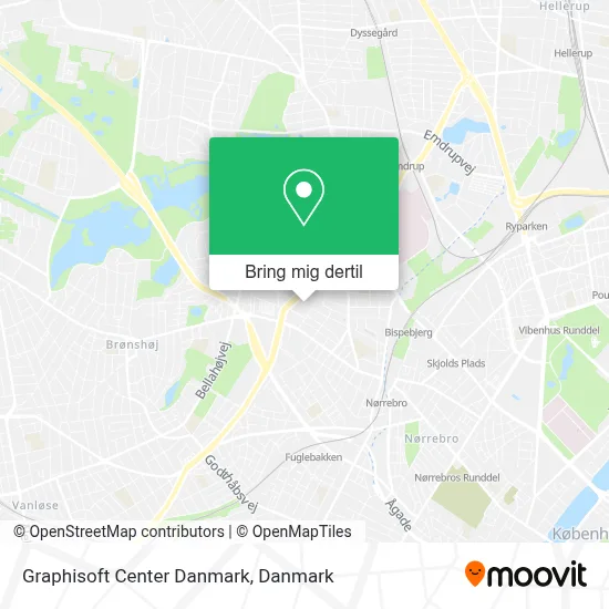 Graphisoft Center Danmark kort