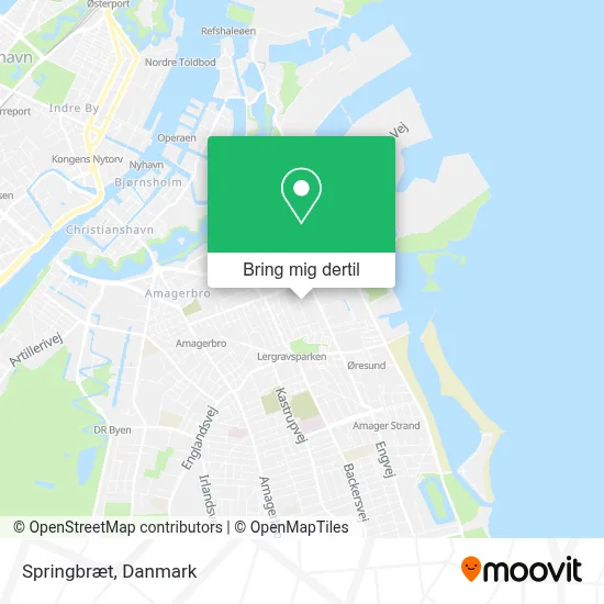 Springbræt kort