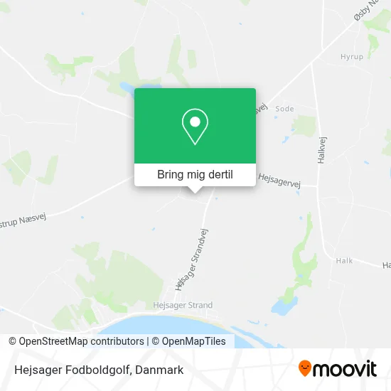 Hejsager Fodboldgolf kort