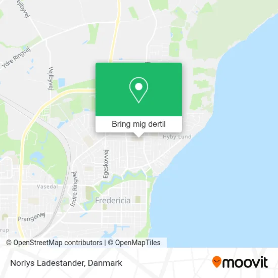 Norlys Ladestander kort