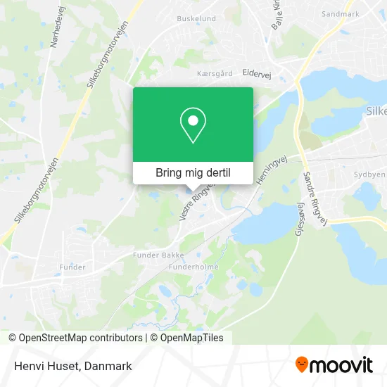 Henvi Huset kort